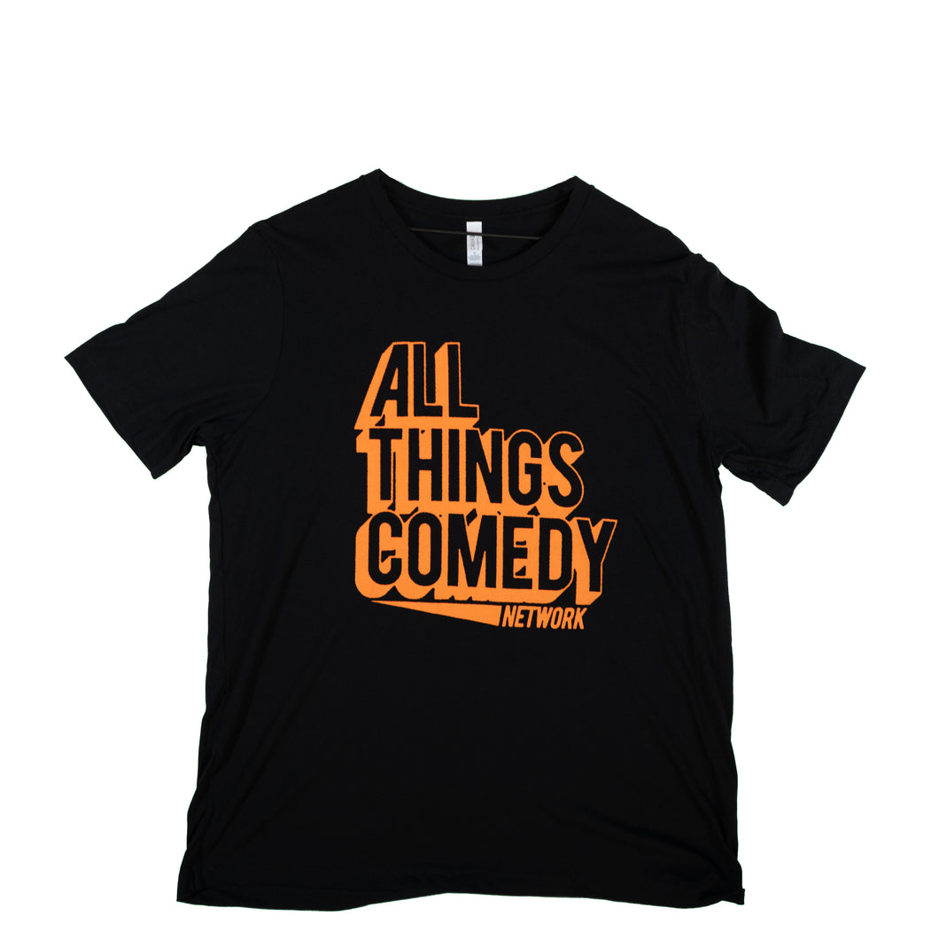 Short Sleeve Black Shirt - All Things Comedy