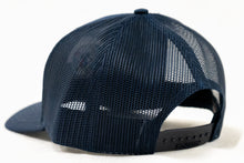 Load image into Gallery viewer, ATC Stitched Skull Blue Hat
